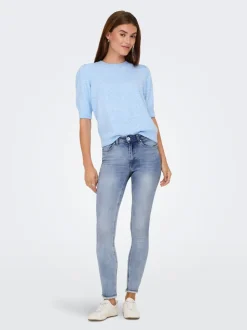 ONLBLUSH Vita media Skinny Fit Lunghezza alla caviglia Jeans