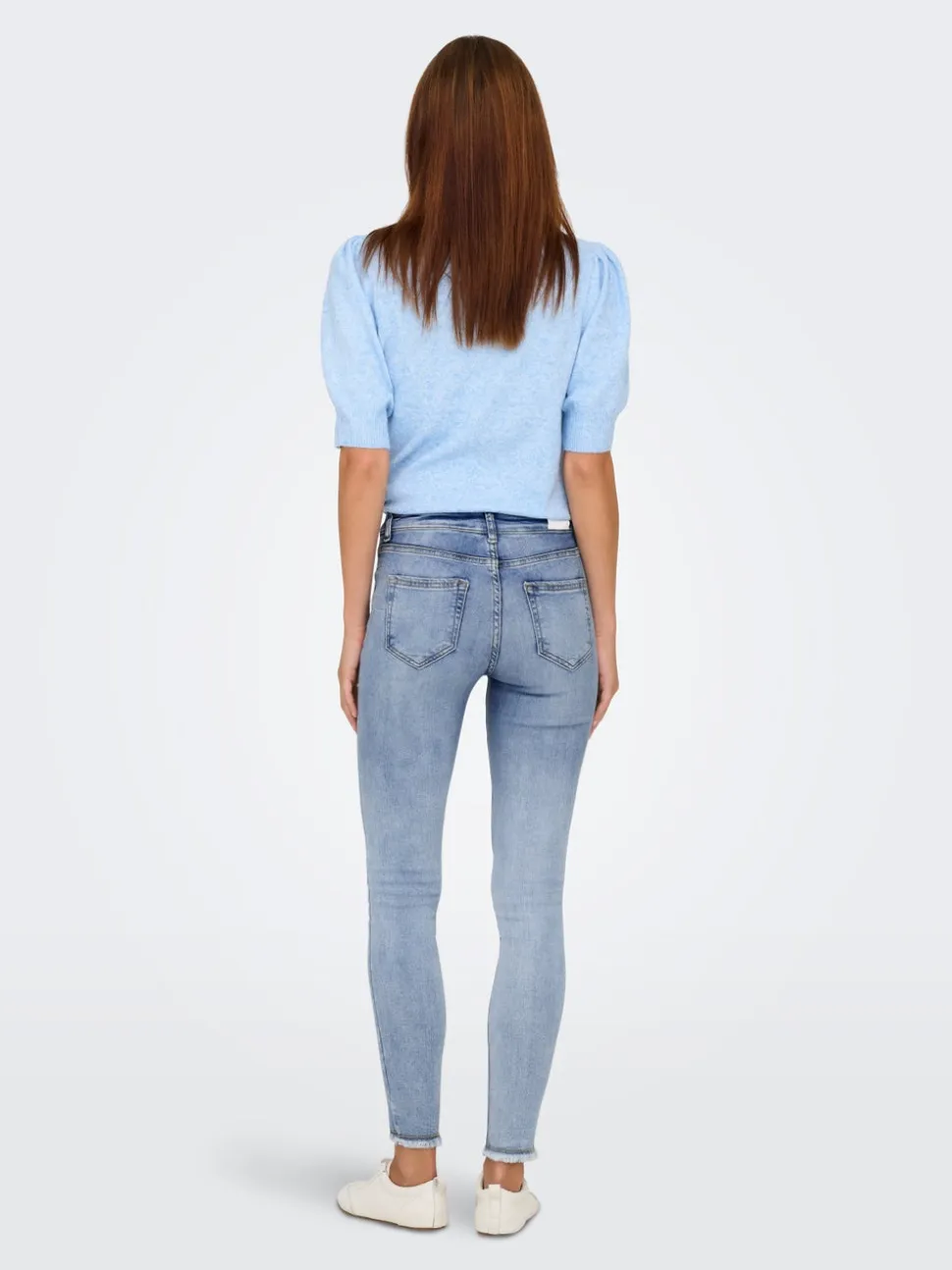 ONLBLUSH Vita media Skinny Fit Lunghezza alla caviglia Jeans