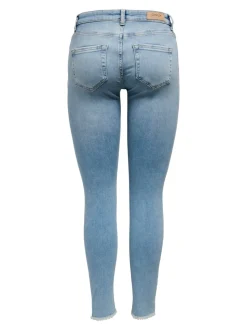 ONLBLUSH Vita media Skinny Fit Lunghezza alla caviglia Jeans