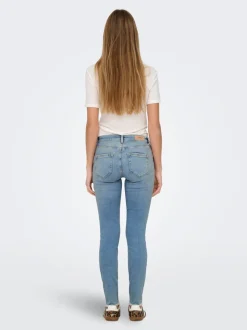 ONLBLUSH Vita media Skinny Fit Lunghezza alla caviglia Jeans