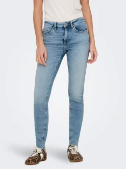 ONLBLUSH Vita media Skinny Fit Lunghezza alla caviglia Jeans