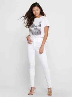 ONLBLUSH Vita media Skinny Fit Lunghezza alla caviglia Jeans