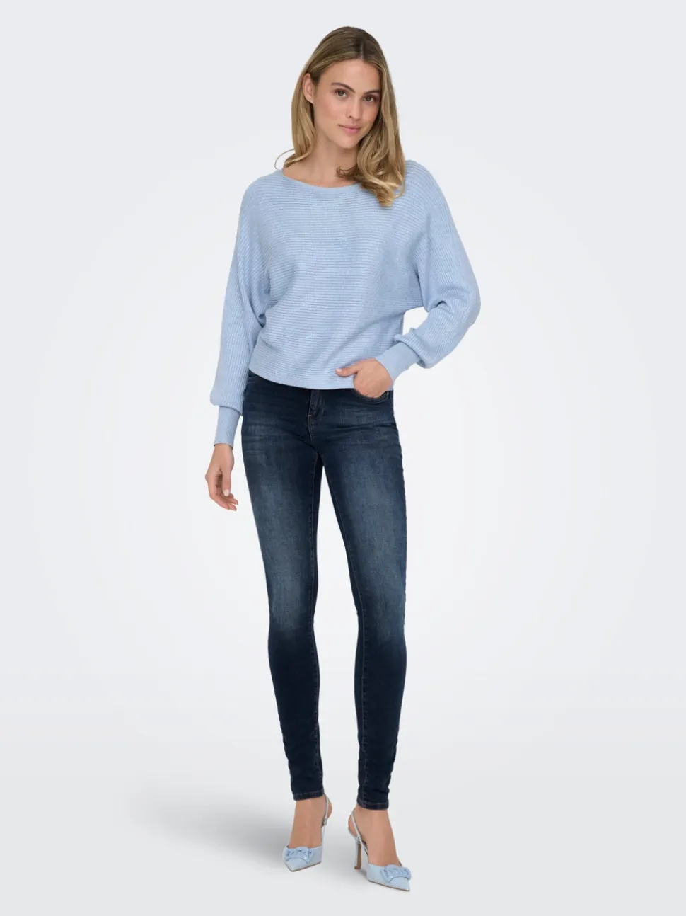 ONLBLUSH Vita media Skinny Fit Jeans