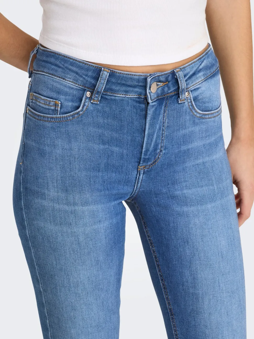 ONLBLUSH Vita media Skinny Fit Jeans