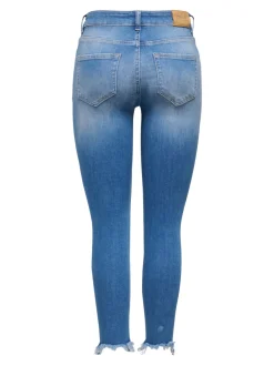 ONLBLUSH Vita media Skinny Fit Lunghezza alla caviglia Jeans