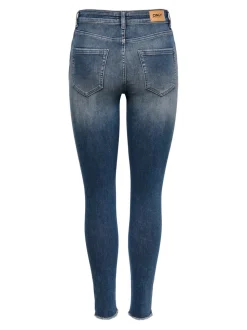 ONLBLUSH Vita media Skinny Fit Lunghezza alla caviglia Jeans