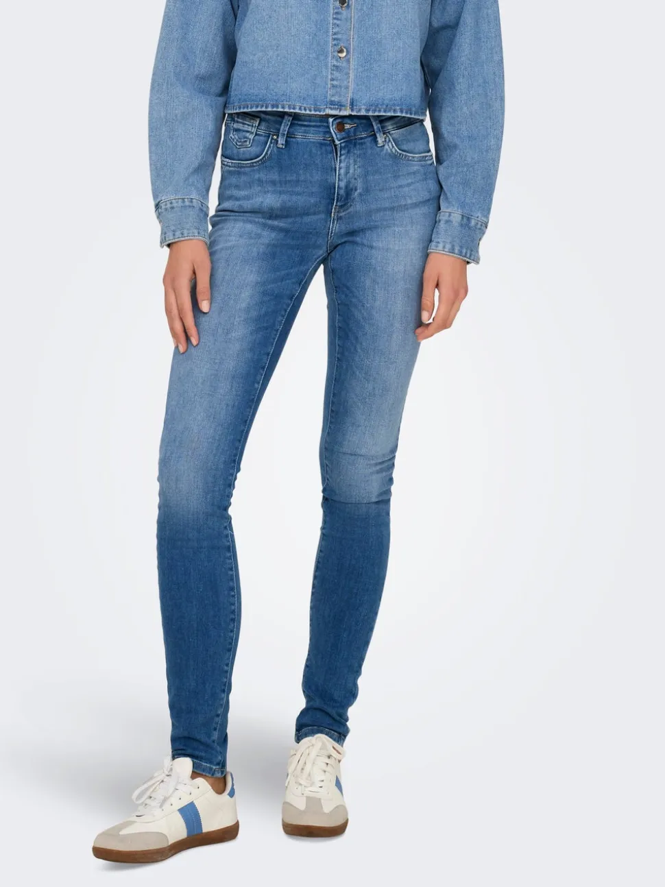 ONLBLUSH Vita media Skinny Fit Jeans