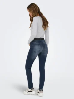 ONLBLUSH Vita media Skinny Fit Lunghezza alla caviglia Jeans