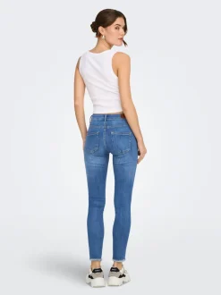 ONLBLUSH Vita media Skinny Fit Lunghezza alla caviglia Jeans