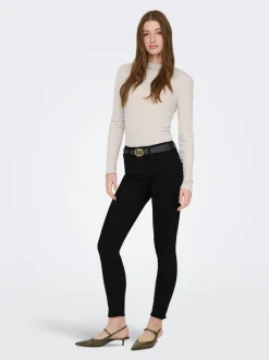 ONLBLUSH Vita media Skinny Fit Lunghezza alla caviglia Jeans