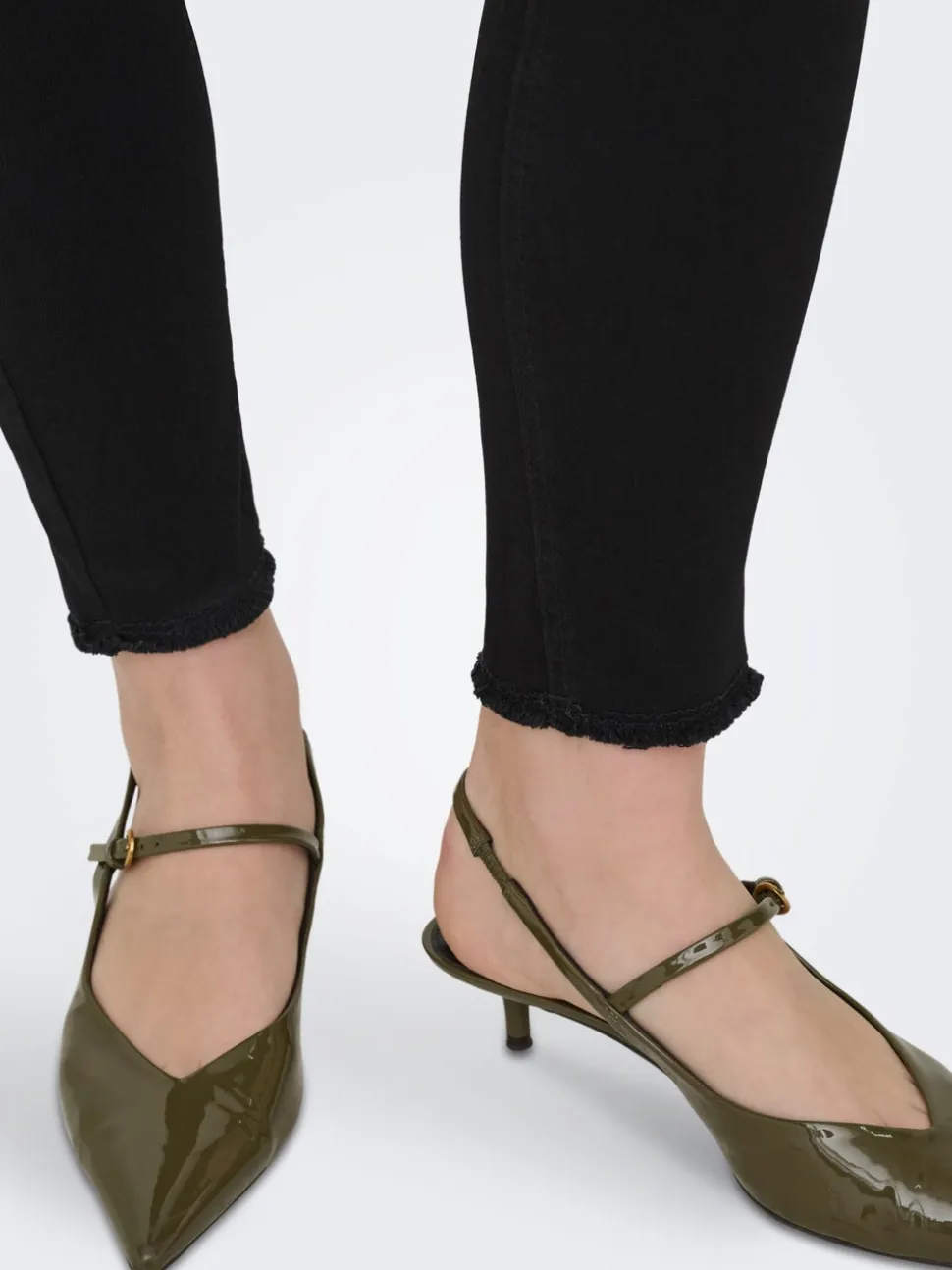 ONLBLUSH Vita media Skinny Fit Lunghezza alla caviglia Jeans