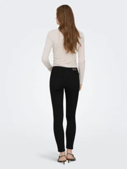 ONLBLUSH Vita media Skinny Fit Lunghezza alla caviglia Jeans