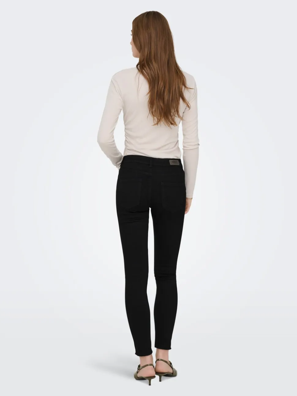 ONLBLUSH Vita media Skinny Fit Lunghezza alla caviglia Jeans