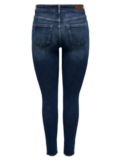 ONLBLUSH Vita media Skinny Fit Lunghezza alla caviglia Jeans
