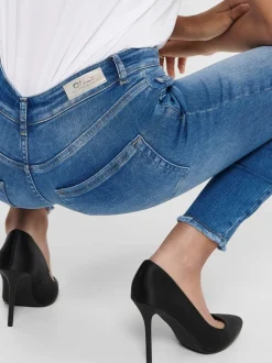 ONLBLUSH Vita media Skinny Fit Lunghezza alla caviglia Jeans