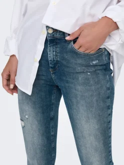 ONLBLUSH Vita media Skinny Fit Lunghezza alla caviglia Jeans