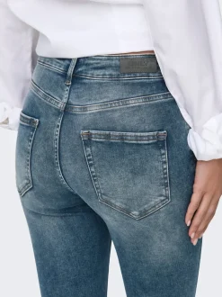 ONLBLUSH Vita media Skinny Fit Lunghezza alla caviglia Jeans