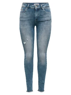 ONLBLUSH Vita media Skinny Fit Lunghezza alla caviglia Jeans