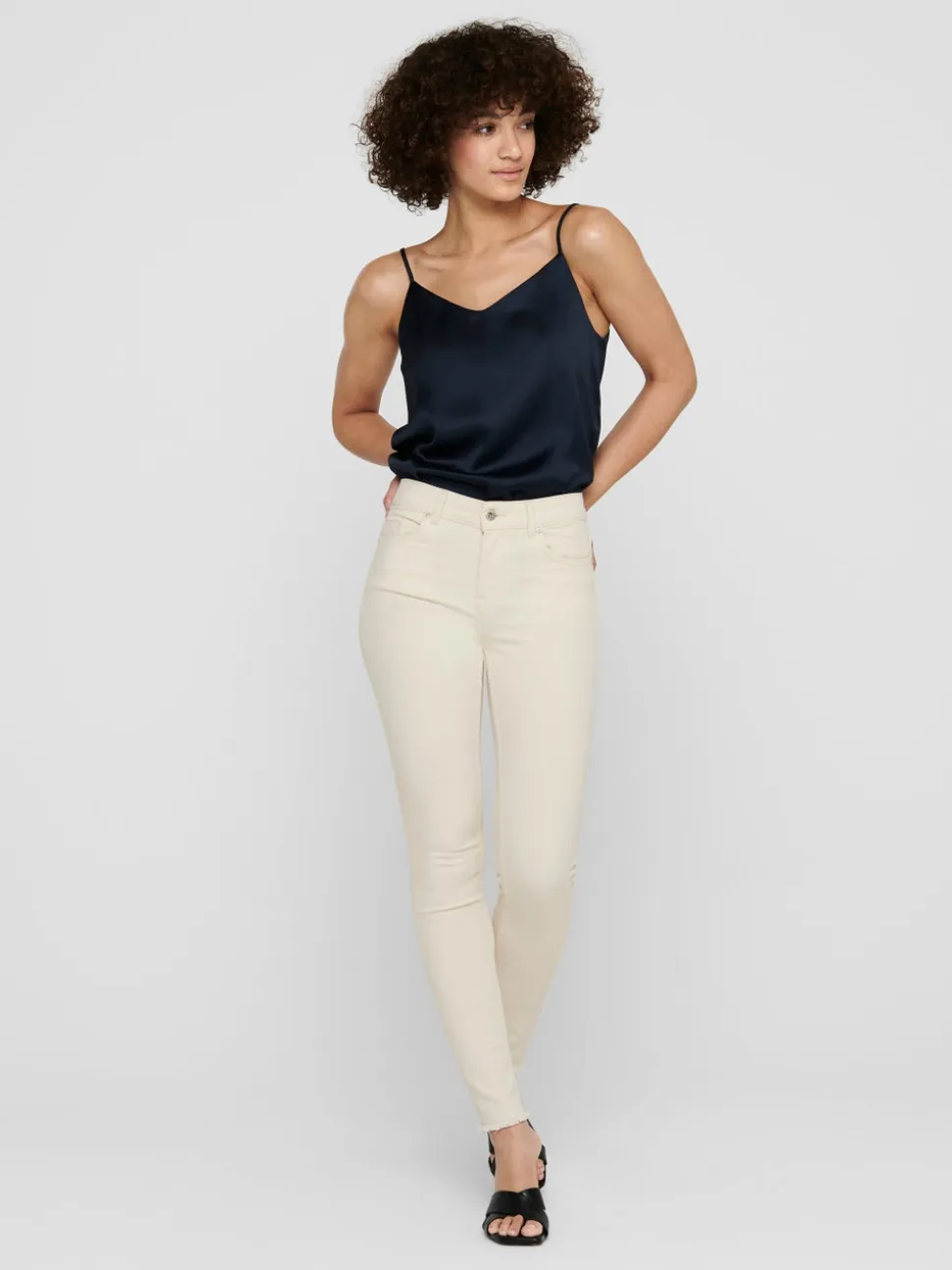 ONLBLUSH Vita media Skinny Fit Lunghezza alla caviglia Jeans