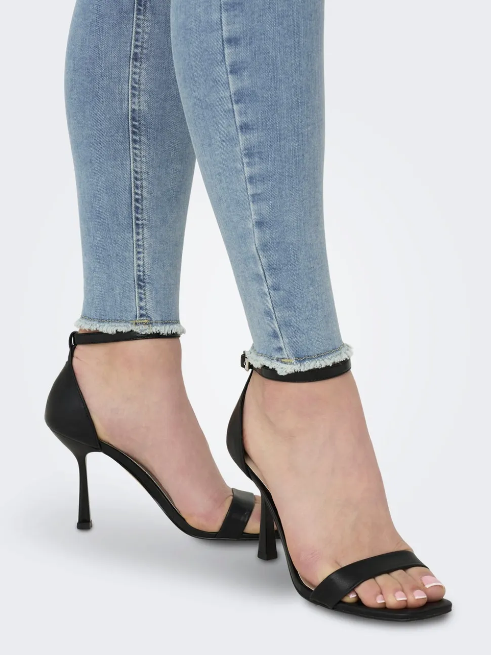 ONLBLUSH Vita media Skinny Fit Lunghezza alla caviglia Jeans
