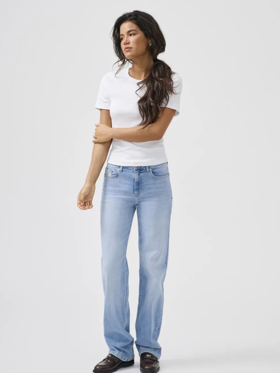 ONLBLUSH Vita media Straight Fit Jeans