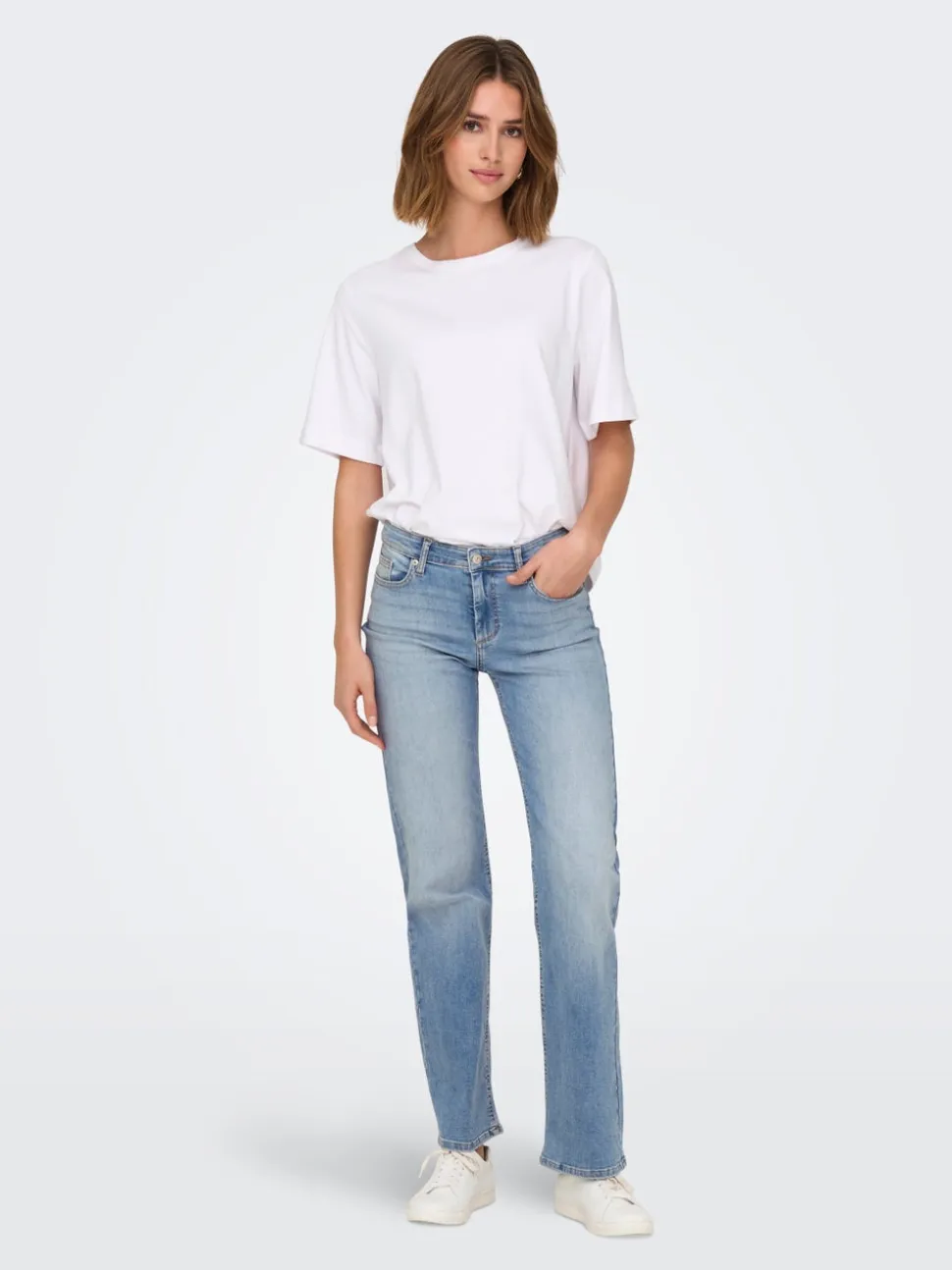 ONLBLUSH Vita media Straight Fit Jeans