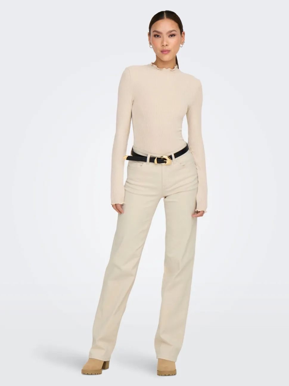 ONLBLUSH Vita media Straight Fit Jeans