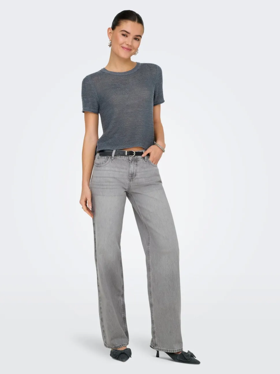 ONLBRENDA Vita bassa Straight Fit Jeans