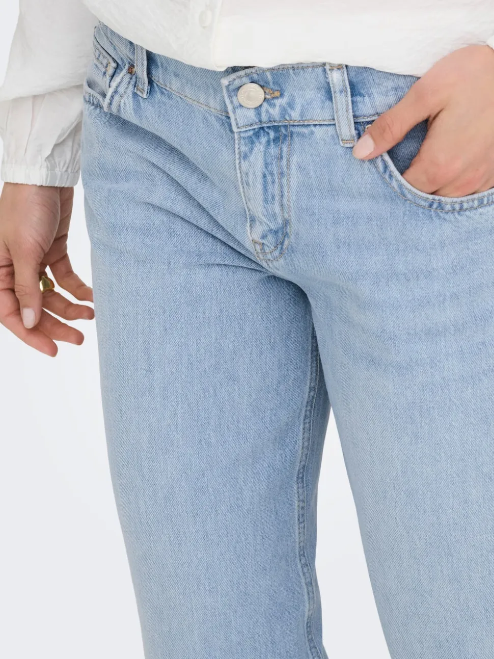 ONLBRENDA Vita bassa Straight Fit Jeans