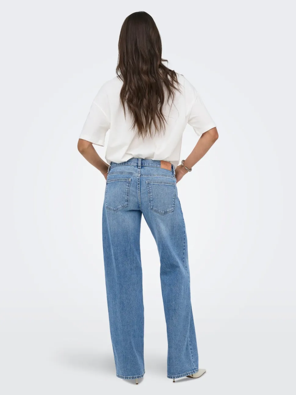 ONLBRENDA Vita bassa Wide Leg Fit Jeans