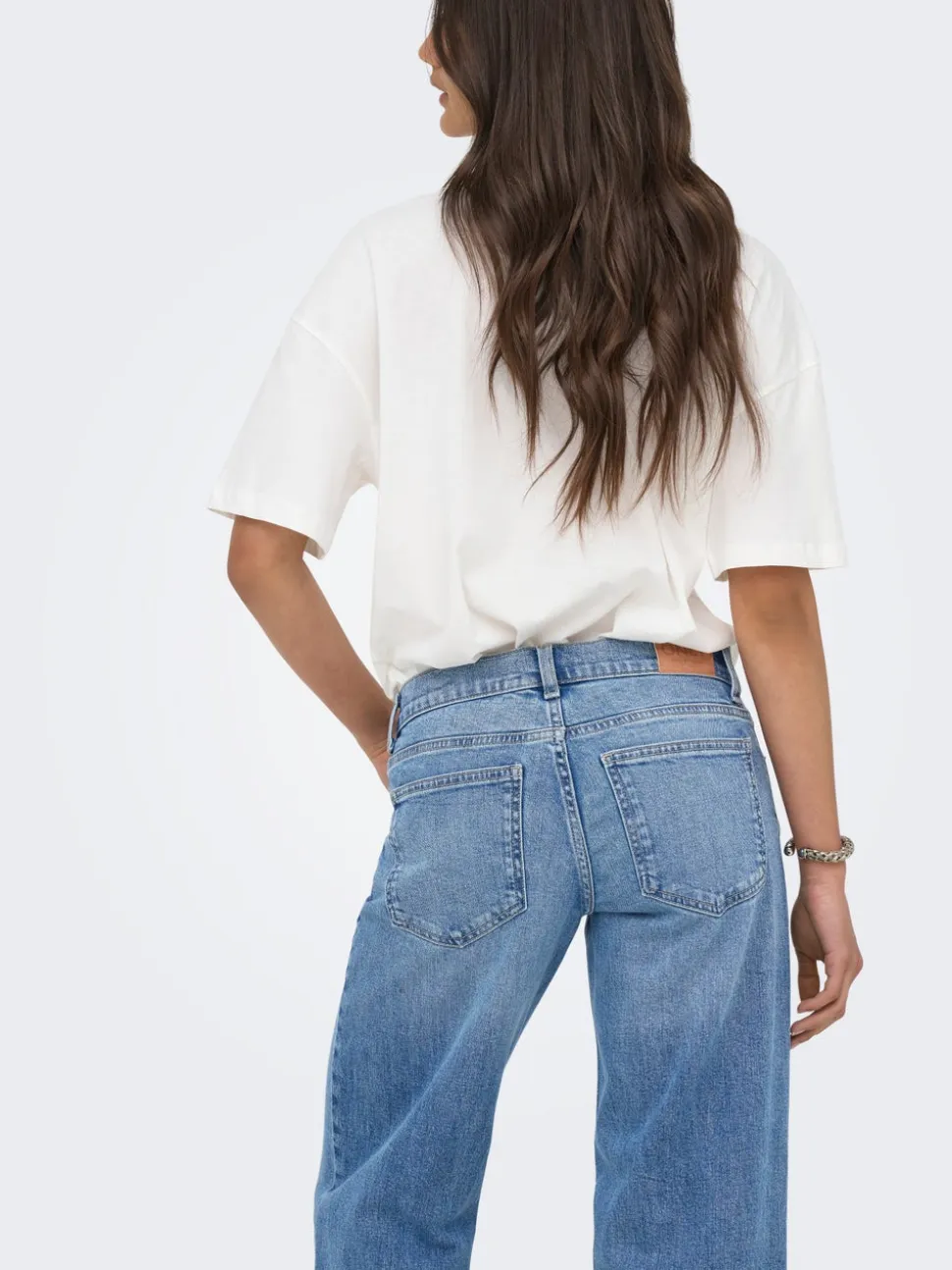ONLBRENDA Vita bassa Wide Leg Fit Jeans