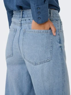 ONLBROOME Vita alta Wide Leg Fit Jeans