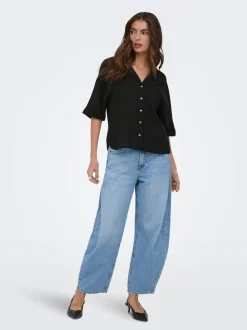 ONLBRUXELLES Lino Camicia