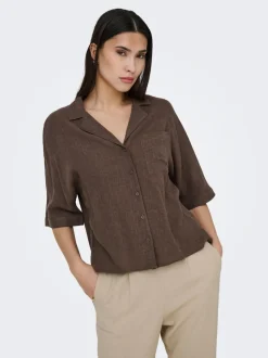 ONLBRUXELLES Lino Camicia