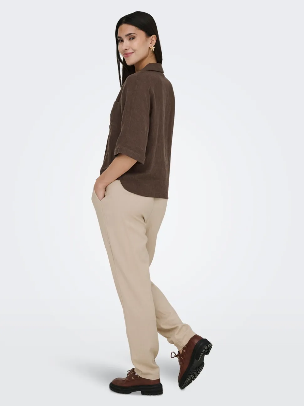 ONLBRUXELLES Lino Camicia