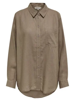 ONLBRUXELLES Lino Camicia