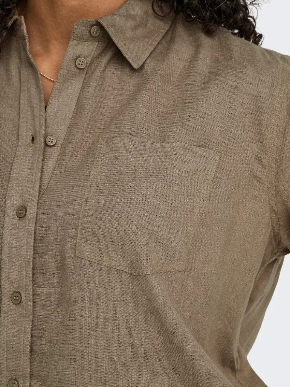 ONLBRUXELLES Lino Camicia
