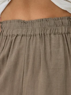 ONLBRUXELLES Straight Fit Lino Pantaloni