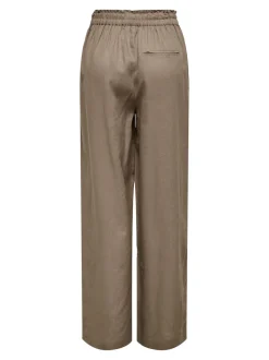 ONLBRUXELLES Straight Fit Lino Pantaloni