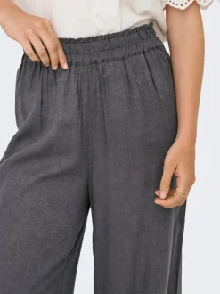 ONLBRUXELLES Straight Fit Lino Pantaloni