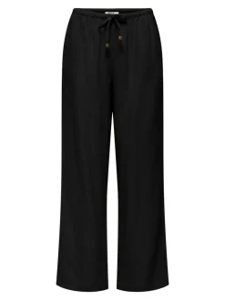 ONLBRUXELLES Straight Fit Lino Pantaloni