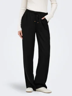 ONLBRUXELLES Straight Fit Lino Pantaloni