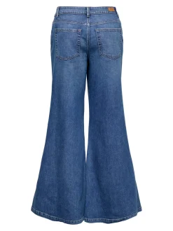 ONLCALIFORNIA Vita media Wide Leg Fit Jeans