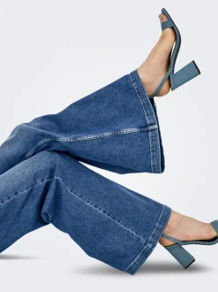 ONLCALIFORNIA Vita media Wide Leg Fit Jeans