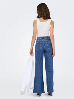 ONLCALIFORNIA Vita media Wide Leg Fit Jeans