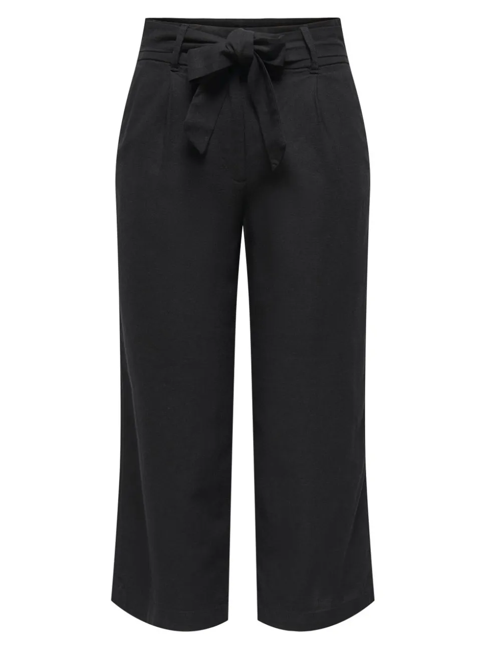ONLCARO Cropped Fit Lino Pantaloni a gamba larga