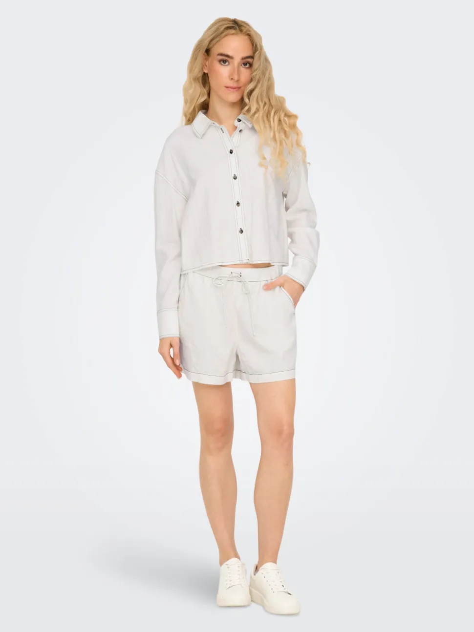 ONLCARO Lino Camicia