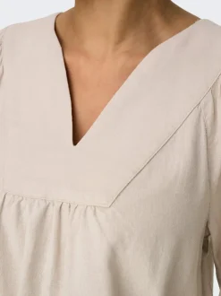 ONLCARO Lino T-shirt