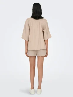 ONLCARO Lino T-shirt