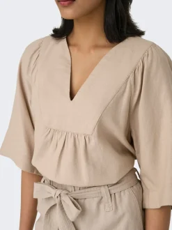 ONLCARO Lino T-shirt